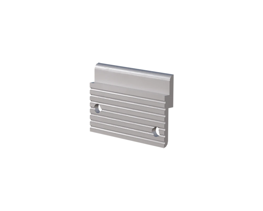 Panel Cleat® Aluminum Z Clip – MF375 – 2" Clip – 6063-T5 - View 1