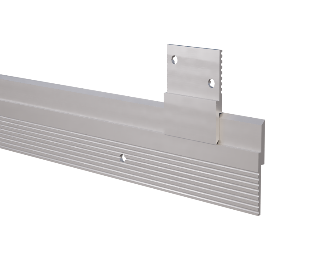 Panel Cleat® Aluminum Z Clip – MF625 – 1.5" Clip – 6063-T5 - View 2