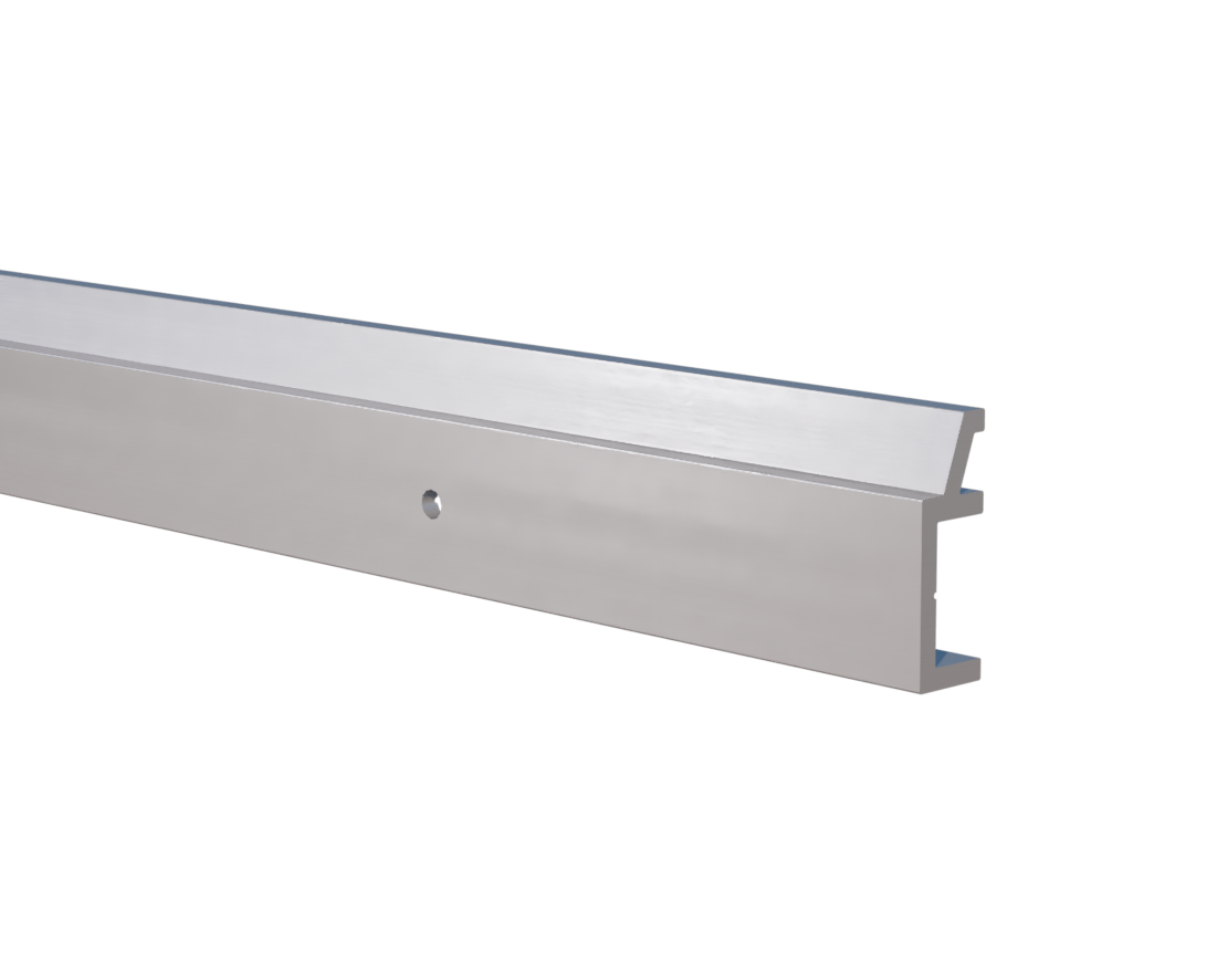 Panel Cleat® Aluminum Panel Rail – Williamsburg – 6063-T5 - View 1