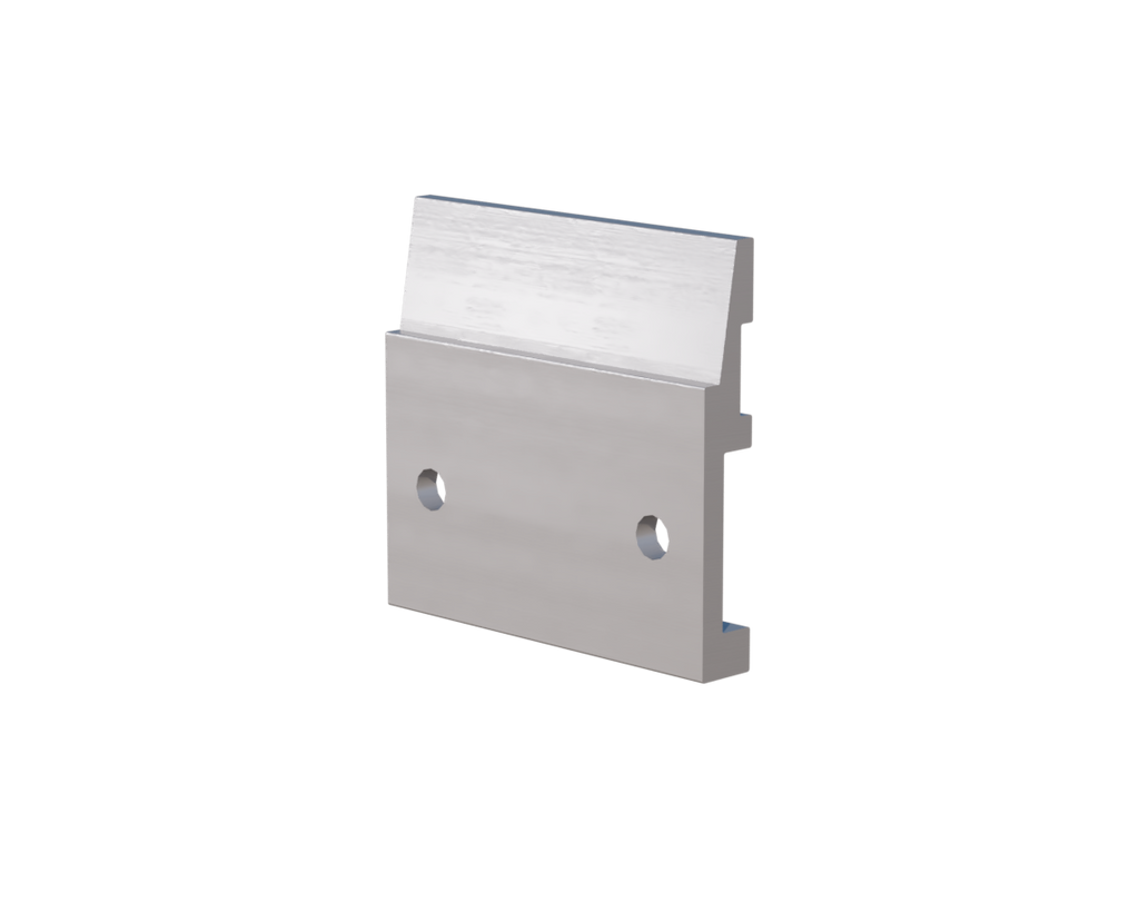 Panel Cleat® Aluminum Z Clip – XL – 2.5" Clip – 6063-T5 - View 1