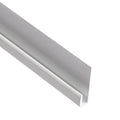Aluminum J Channel – 1/4" Reveal – Fits 3/32" – 11/16" x 1/32" – 6063-T5 - View 1