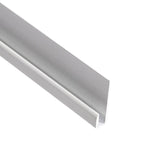 Aluminum J Channel – 1/4" Reveal – Fits 3/32" – 11/16" x 1/32" – 6063-T5 - View 1
