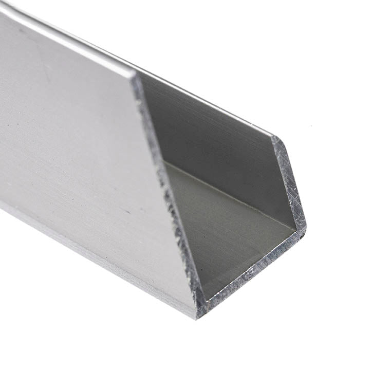 Aluminum J Channel – 9/16" Reveal – Fits 1/2" – 1-1/4" x 1/16" – 6063-T5 - View 1