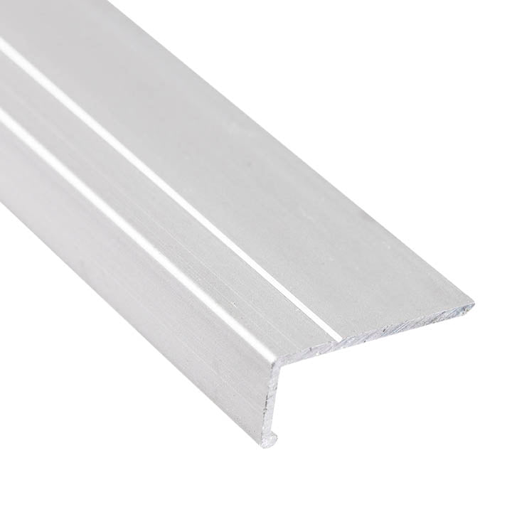 Aluminum J Channel – 3/32" Reveal – Fits 5/16" – 1" x 1/16" – 6063-T5 - View 2