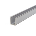 Locking Slide Track Deep Header Insert – Fits 1/4" Glass - View 1