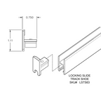 Locking Slide Track End Cap - View 3