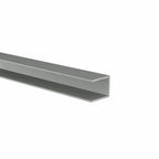 Aluminum Millwork Channel Edge Trim – 1/2" Reveal – 3/4" Panel – 6063-T5 - View 1