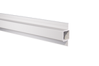 Press Fit Tube – Dual Flange Edge – Fits 1" Tube – Fits 3/4" Panel – 5/8" Leg – 6063-T5 - View 2
