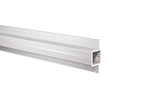 Press Fit Tube – Dual Flange Edge – Fits 1" Tube – Fits 3/4" Panel – 5/8" Leg – 6063-T5 - View 1