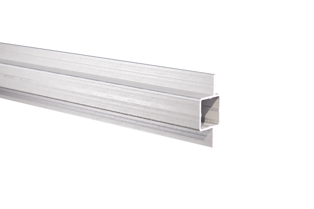 Press Fit Tube – Dual Flange Offset – Fits 1" Tube – Fits 1/4" Panel – 5/8" Leg – 6063-T - View 1