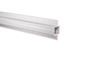 Press Fit Tube – Dual Flange Offset – Fits 1" Tube – Fits 1/4" Panel – 5/8" Leg – 6063-T - View 1