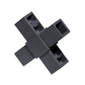 Press Fit Tube 4-Way Cross Connector - View 1