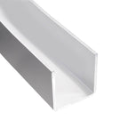 Aluminum Radiused U Channel 2" x 2" x 1/8" – Fits 1-3/4" – 1/8" Radius – 6063-T5 - View 1