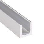 Aluminum Radiused U Channel 3/4" x 3/4" x 1/8" – Fits 1/2" – 1/8" Radius – 6063-T5 - View 1