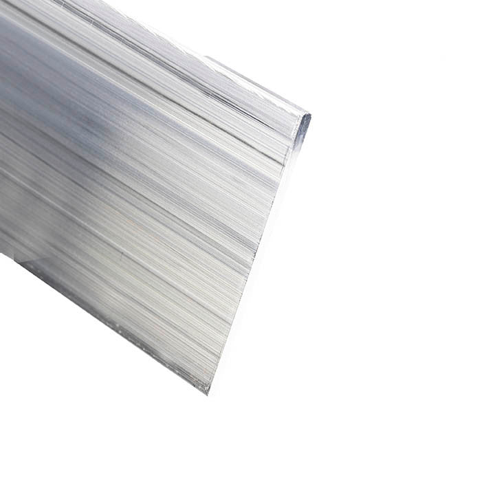 Aluminum Radiused Flat Bar 1/8" x 2-1/2" – 1/32" Radius – 6063-T5 - View 1