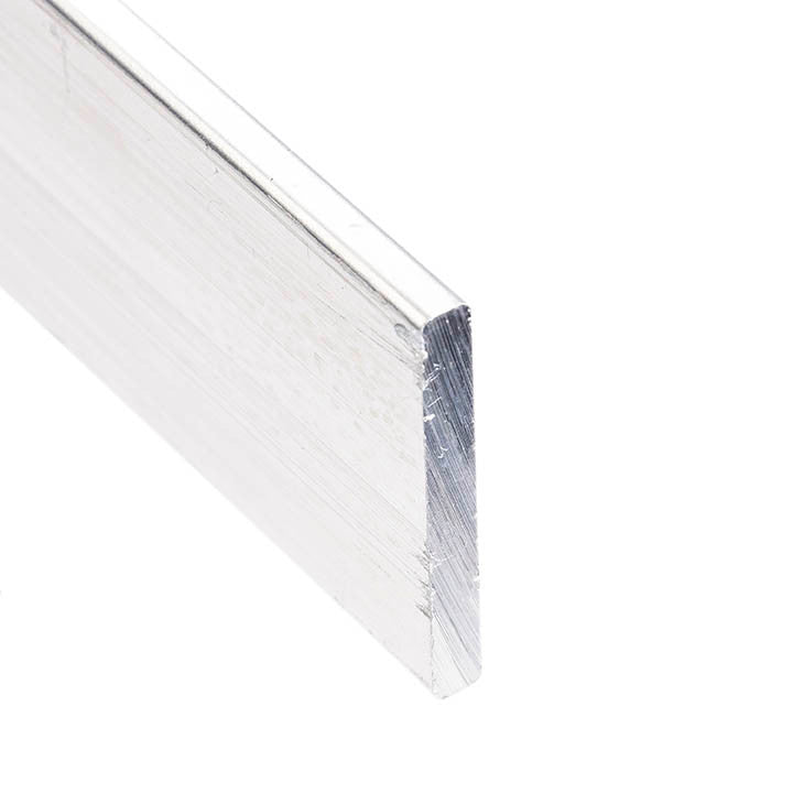 Aluminum Radiused Flat Bar 1/8" x 1" – 1/32" Radius – 6063-T5 - View 1