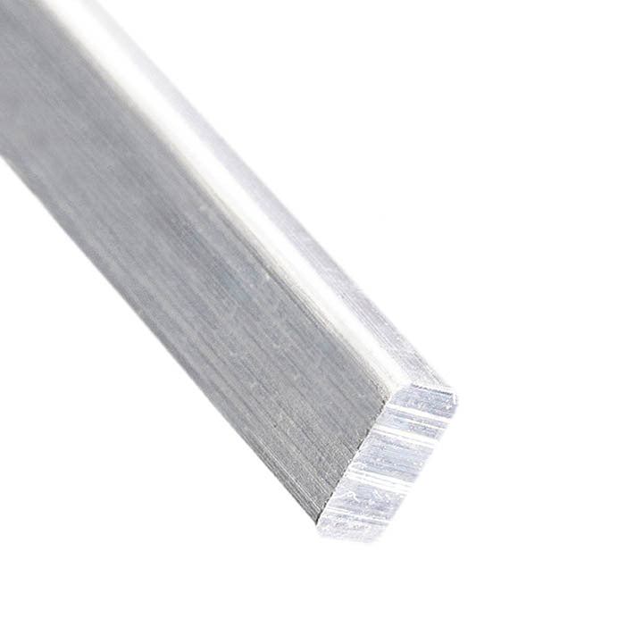Aluminum Radiused Flat Bar 1/8" x 1/4" – 1/32" Radius – 6063-T5 - View 1