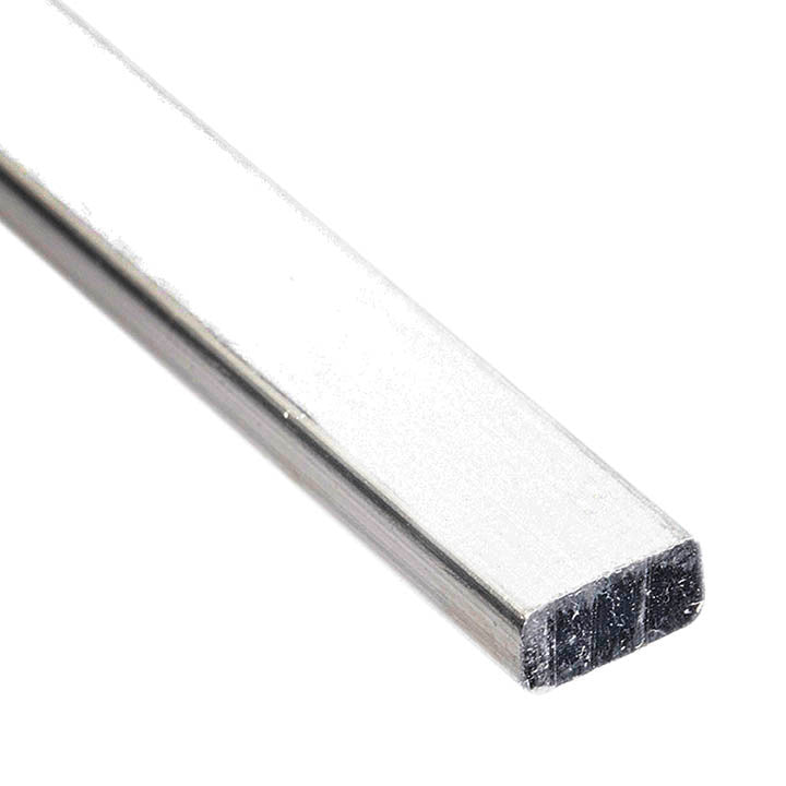 Aluminum Radiused Flat Bar 1/8" x 1/4" – 1/32" Radius – 6063-T5 - View 2