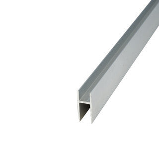 Economy Slide Track Shoe – Fits 1/4" Glass – 6063-T5 - View 1