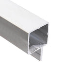 Press Fit Tube – Single Flange Offset – Fits 1" Tube – Fits 1/4" Panel – 5/8" Leg – 6063-T5 - View 2