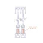 Economy Slide Track Steel Roller - View 4