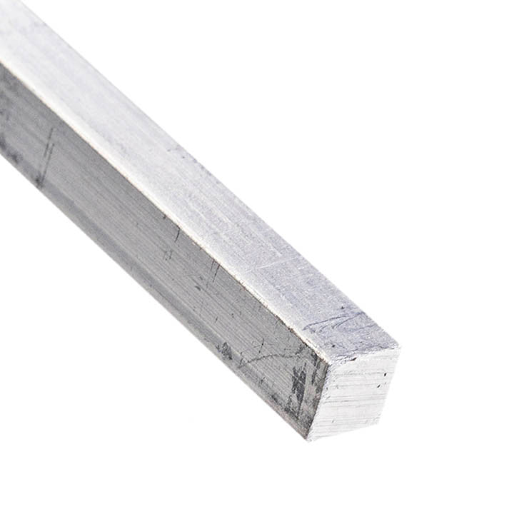 Aluminum Square Bar 1/2" x 1/2" – 6063-T5 - View 1