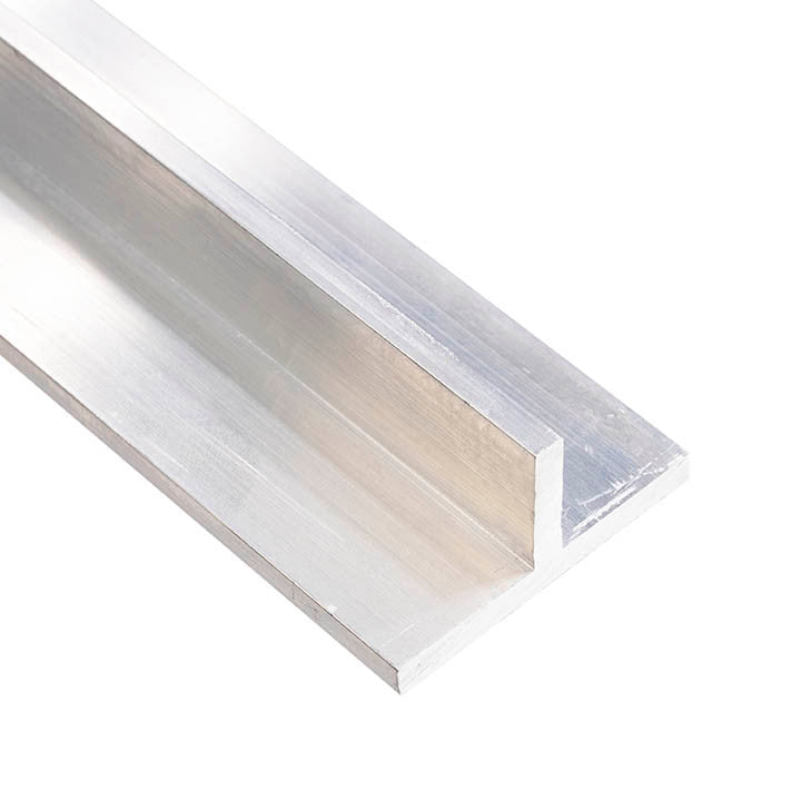 Aluminum T Bar 2" x 1" x 3/16" – 6061-T6 - View 1