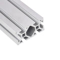 Aluminum Dual T-Slot Extrusion 5025 (50mm x 25mm) – 6mm Slot – 6063-T5 - View 1