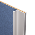 Millwork Slide Track Wraparound Finger Pull – Fits 1/4" Panels – 6063-T5 - View 1