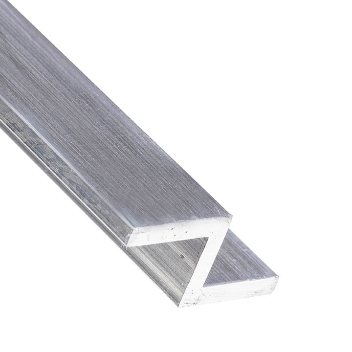 Aluminum Z Bar 3/4" x 1/2" x 1/8" – 6061-T6 - View 2