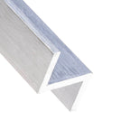 Aluminum Z Bar 3/4" x 5/8" x 1/8" – 6061-T6 - View 2