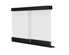 Economy Sliding Cabinet Door Track Kit – 1/4" Glass or Acrylic – Aluminum - View 5