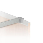 Aluminum File Hanging Rail Flat Bar – 3/4" – 6063-T5 - View 2