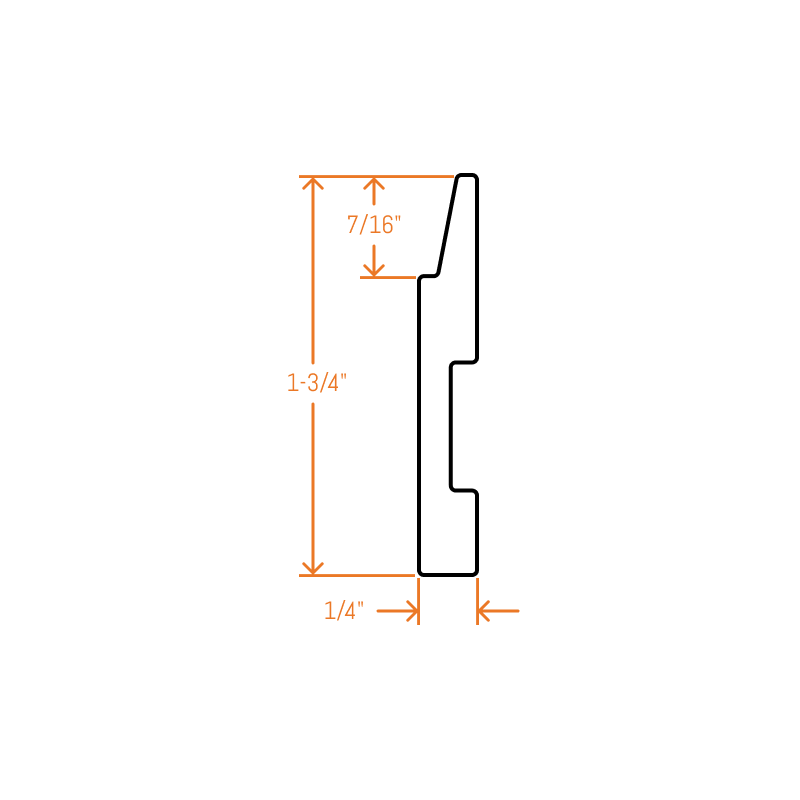 Panel Cleat® Aluminum Z Clip – HD – 2.5" Clip – 6063-T5 - View 5