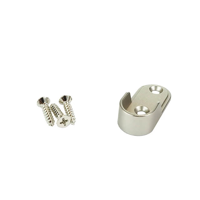 Aluminum Closet Rod Bracket – Oval – Open – 6063-T5