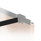 Aluminum File Hanging Rail Flat Bar – 3/4" – 6063-T5 - View 1