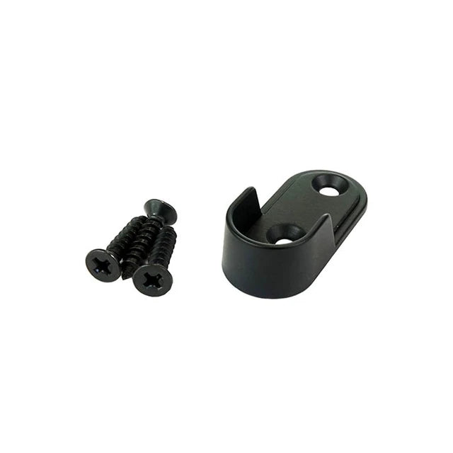 Aluminum Closet Rod Bracket – Oval – Open – 6063-T5