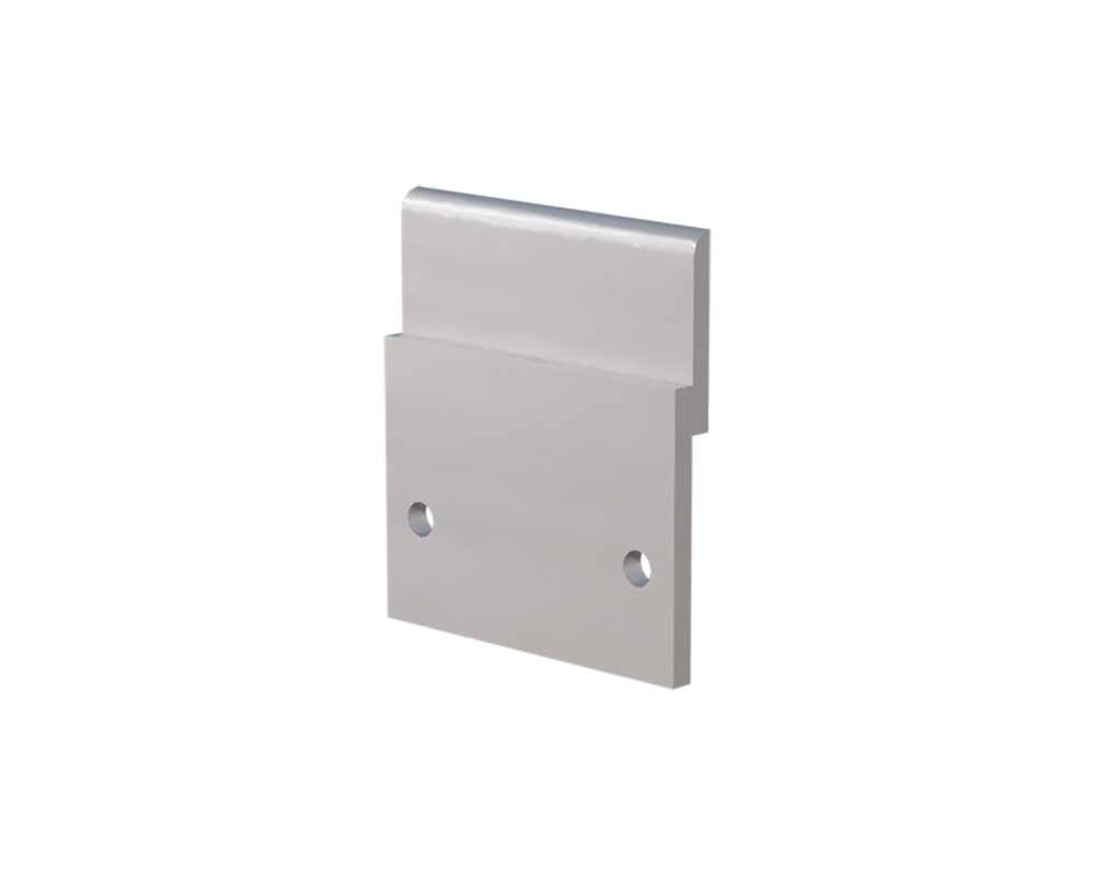 Panel Cleat® Aluminum Z Clip – Mustang – 2" Clip – 6063-T5 - View 1
