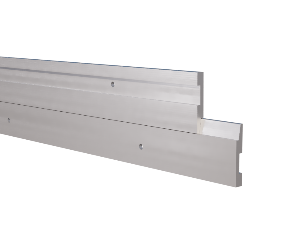 Panel Cleat® Aluminum Panel Rail – HD – 6063-T5 - View 2