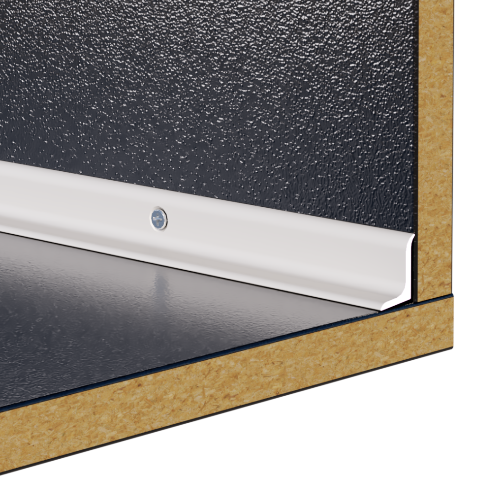 Aluminum Cove Trim – 5/8" x 7/8" – 6063-T5 - View 1