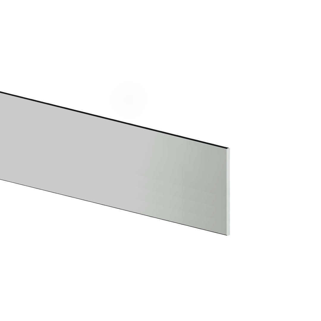 Aluminum Flat Bar Edge Trim – Covers 2" – 1/16" Thick – 6063-T5 - View 2