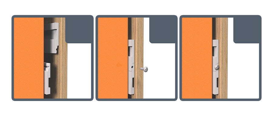 Panel Cleat® Aluminum Locking Z Clip – 2.5" Clip – 6063-T5 - View 5