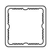 Press Fit Tube – Fits 1" Tube – 6063-T5 - View 3