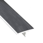 Aluminum Push-In Edge Trim – Smooth – Covers 1/2" – 6063-T5 - View 2